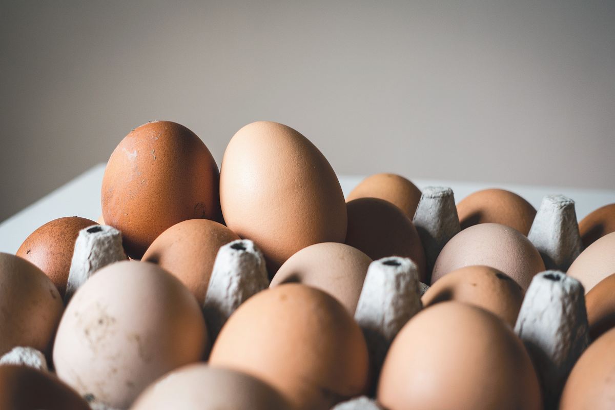 shallow focus photography of brown eggs