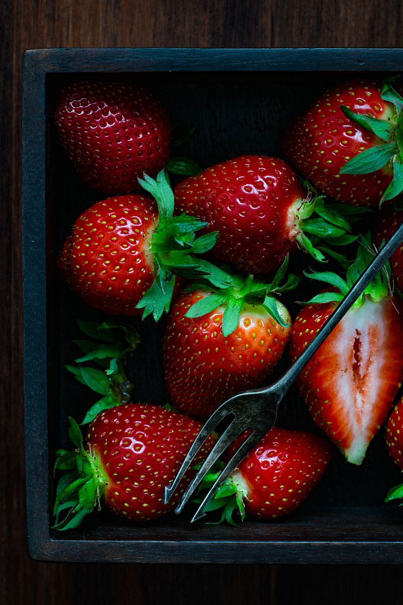 strawberry fruits