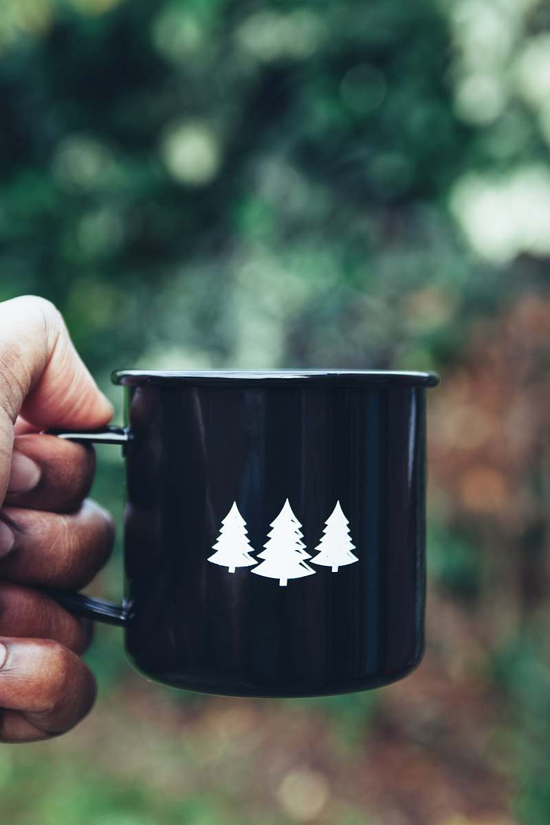 cup selective focus photography black and white mug coffee