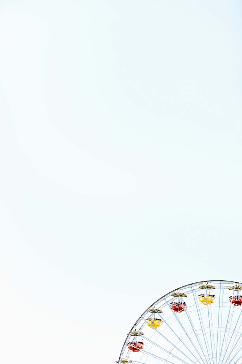 wallpaper black ferris wheel under clear skies iphone wallpapers