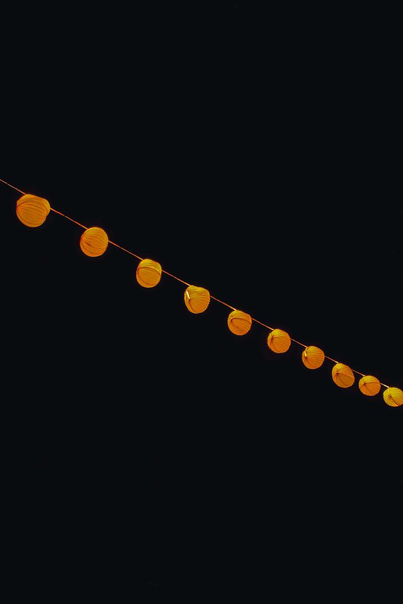 outdoors paper lantern turned on astronomy