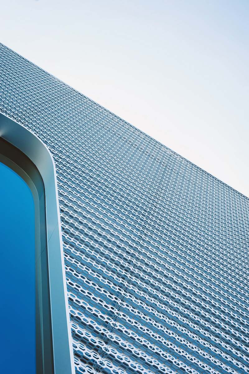building high angle photography of gray concrete building modern