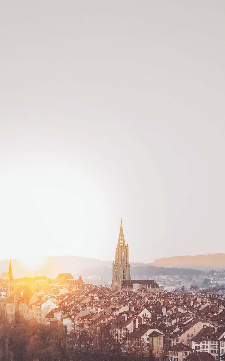 bern aerial photography of city during daytime switzerland