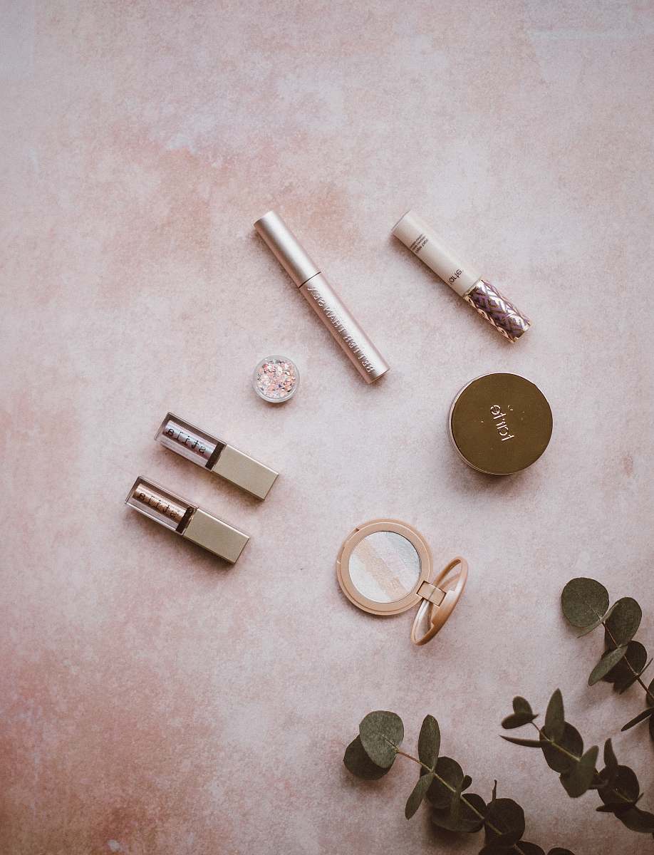 makeup assorted cosmetic products beauty
