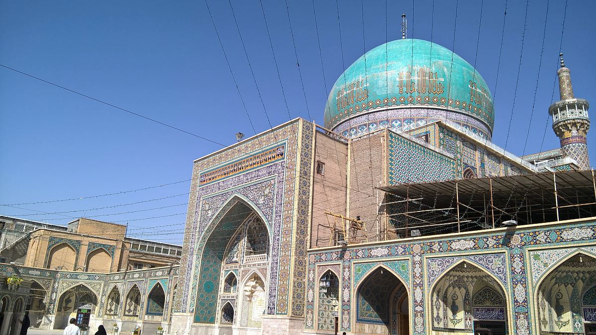 blue dome building