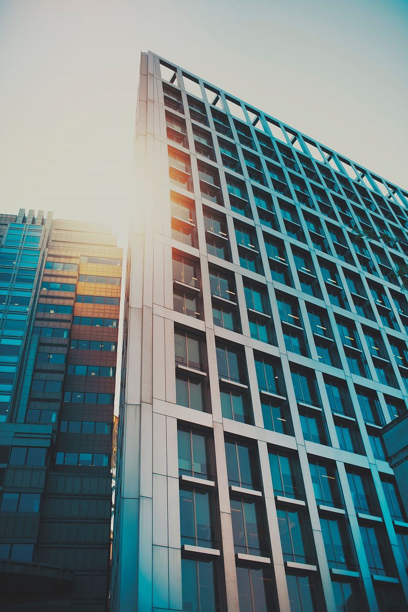 low angle photography of building