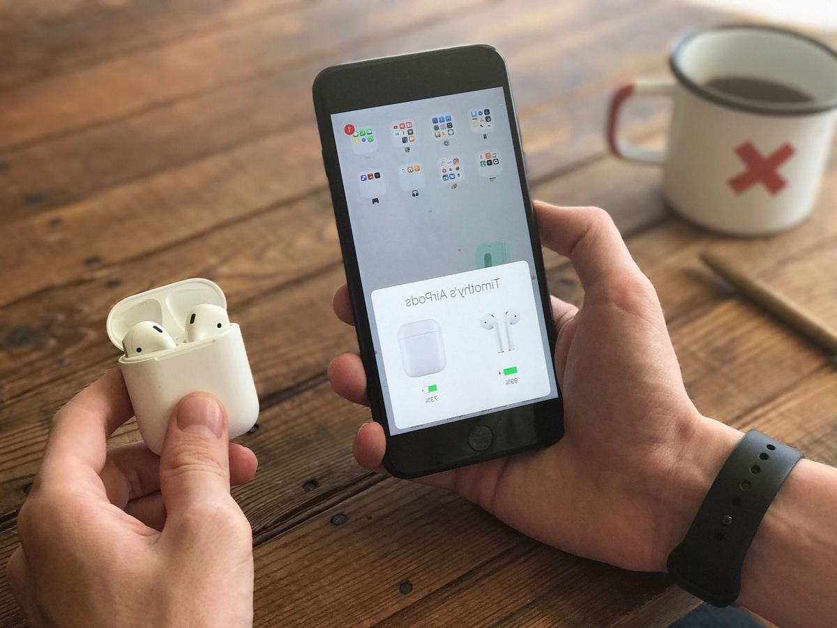 person holding iPhone