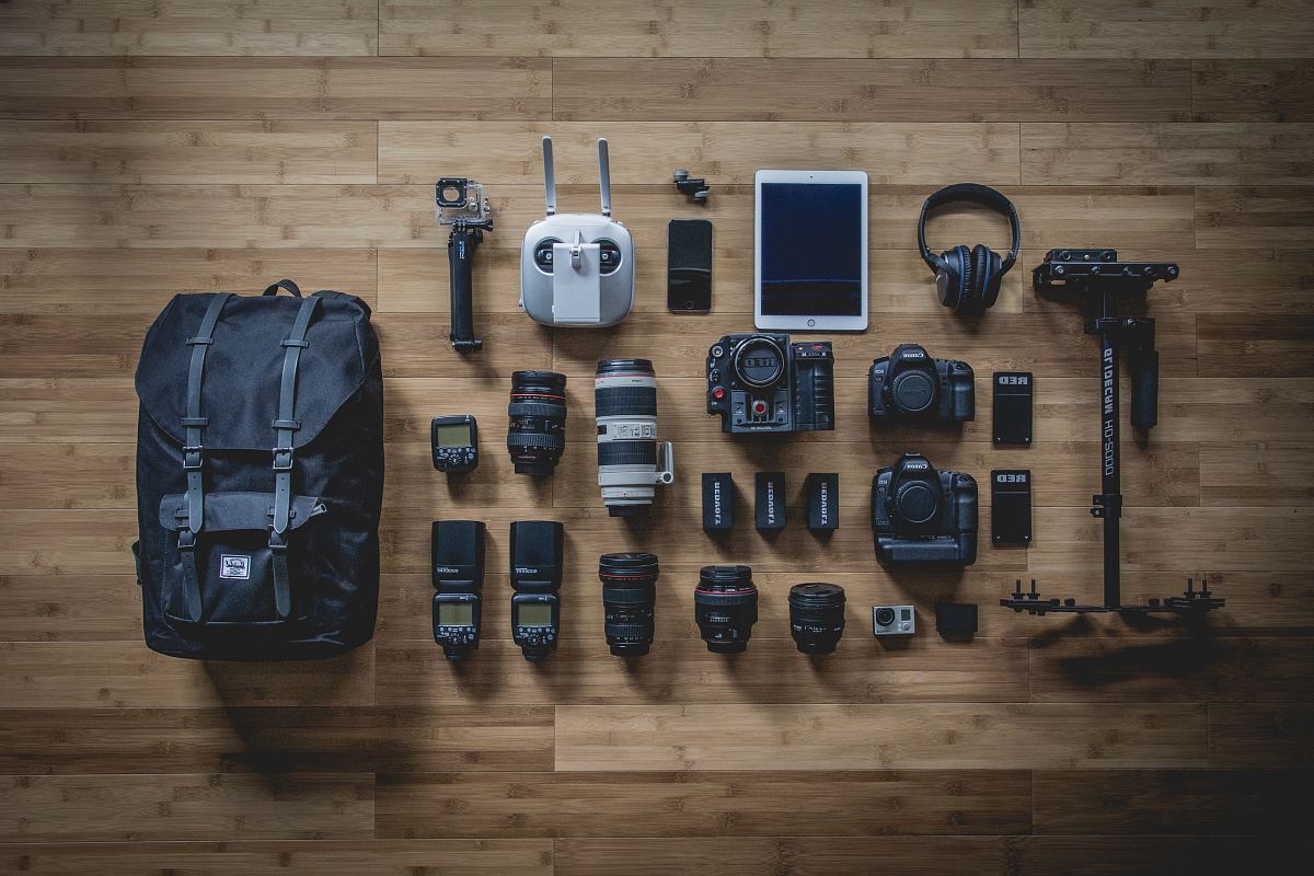 photo of DSLR camera