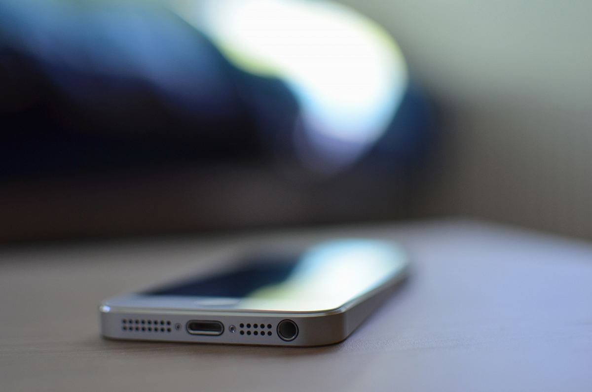 selective photography of iPhone