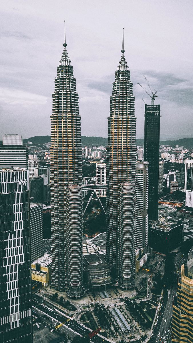 Twin Tower, Malaysia Image - Free Stock Photo