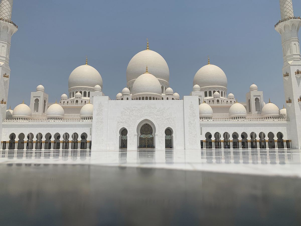 white concrete dome building