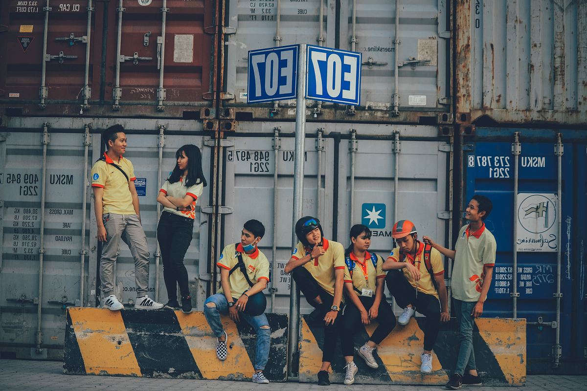 yellow shirt