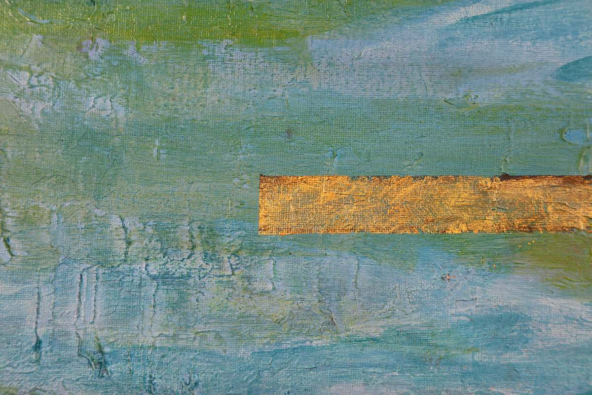wood green wall paint painting