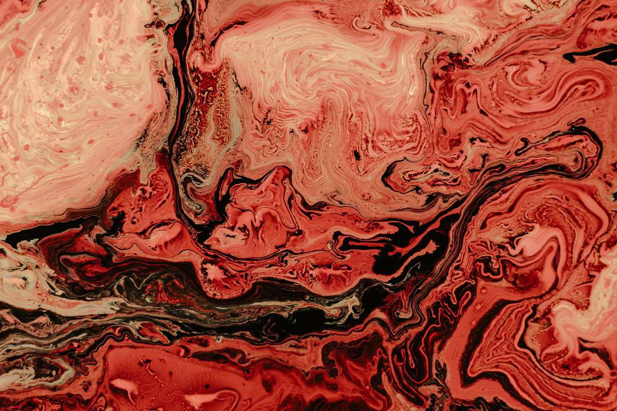 painting red and brown abstract art art