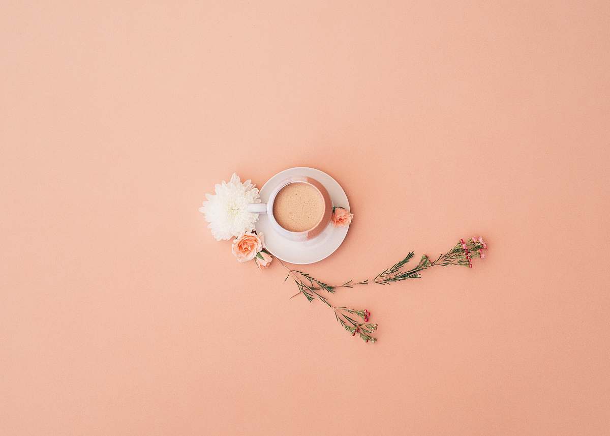 coffee  pink