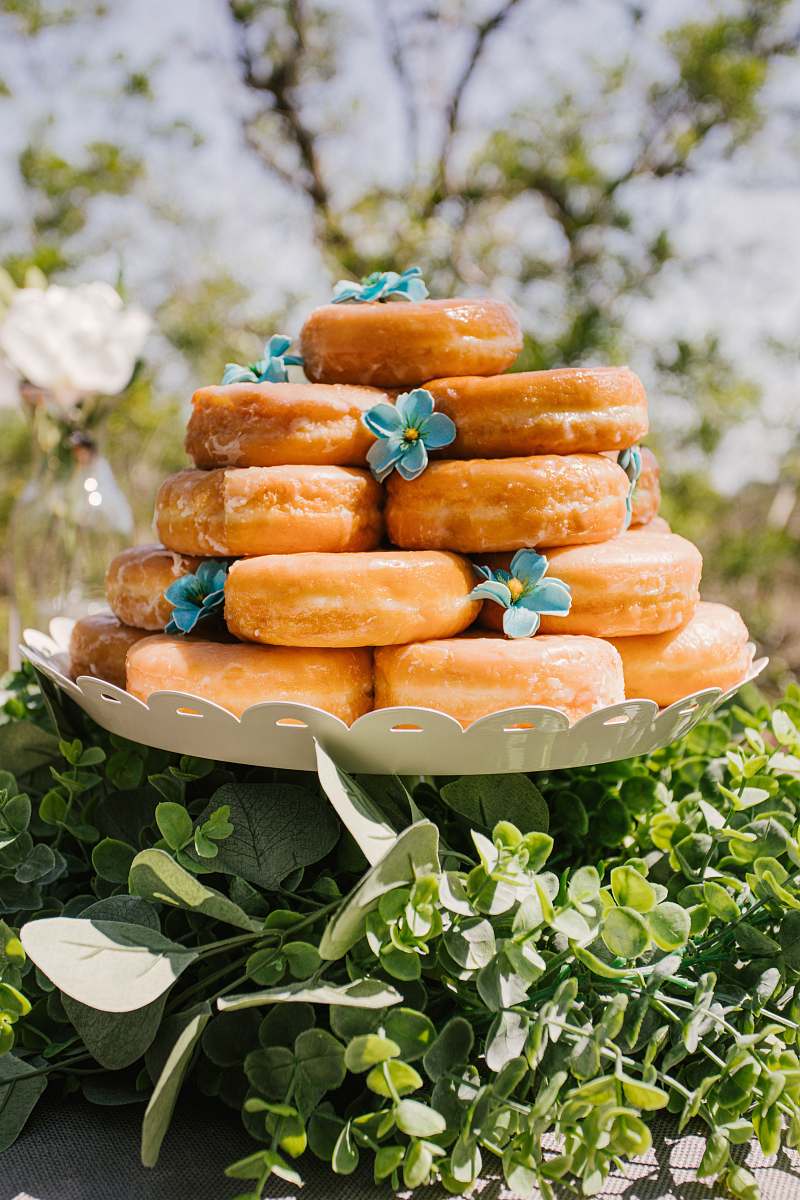 dessert baked doughnuts pastry