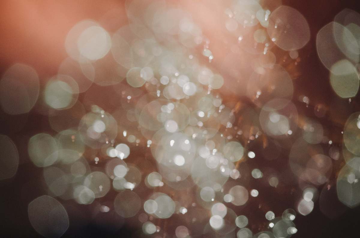 flare white bokeh lights lighting