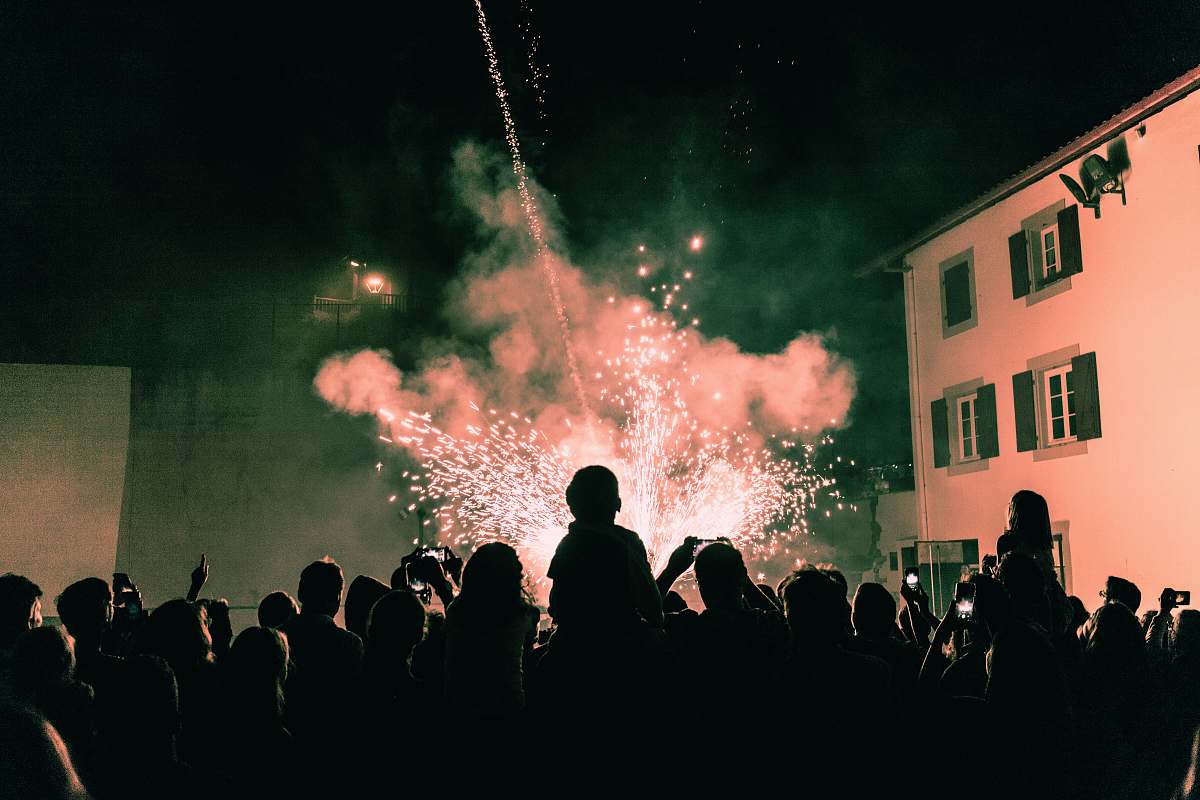 person used fireworks human