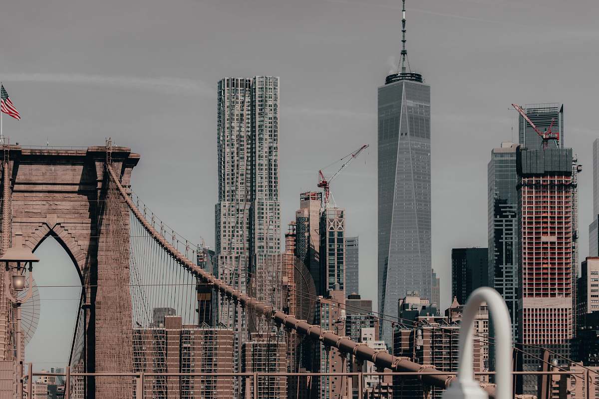 town grey high rise buildings metropolis