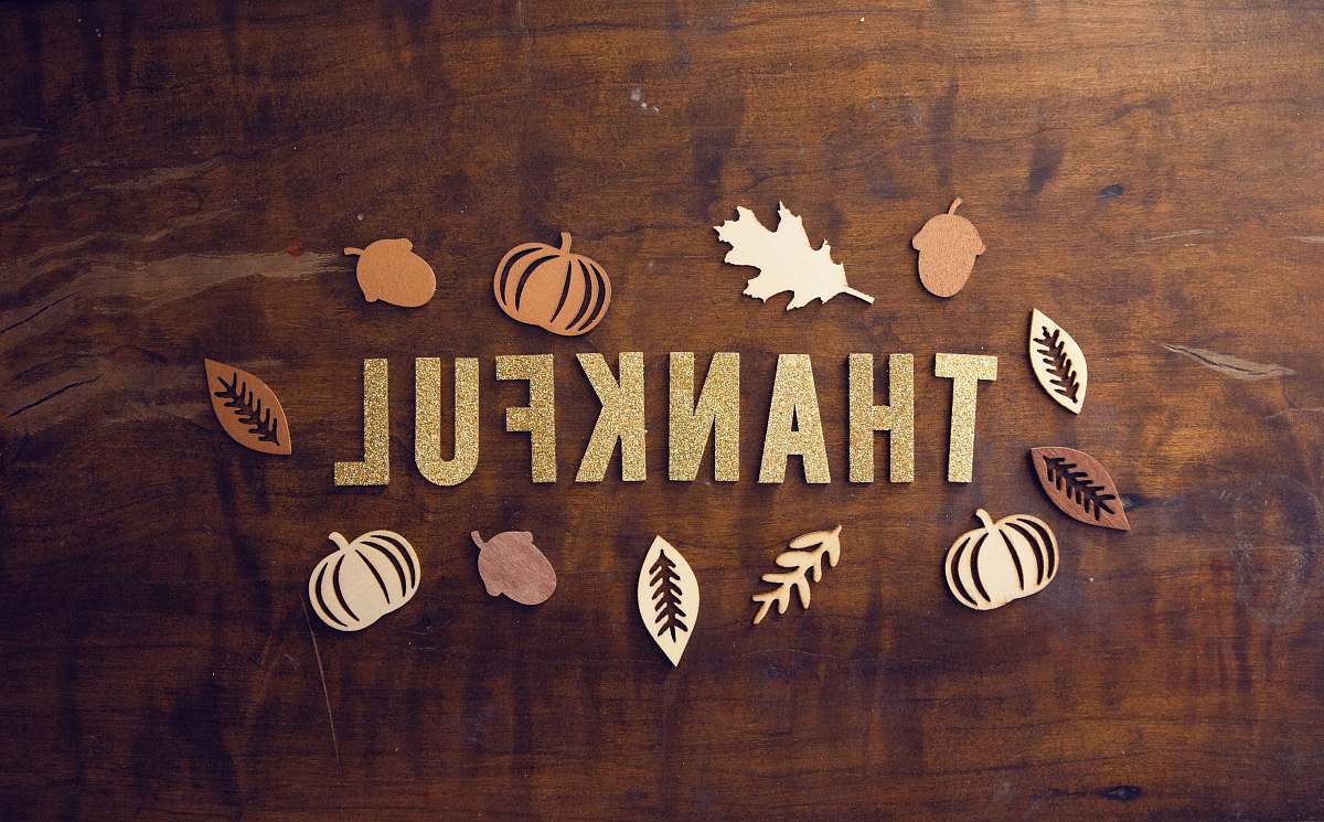 thanksgiving brown wooden board fall