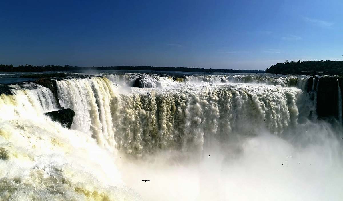 outdoors long exposure photography of waterfalls river