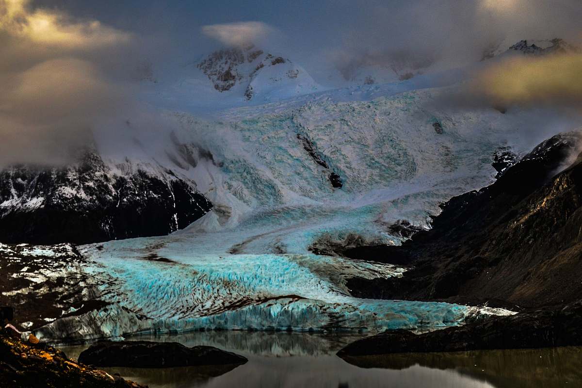 outdoors snow mountain mountain