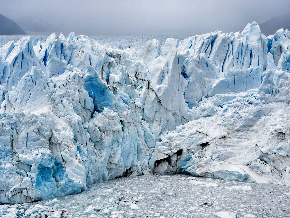 glacier white glacier ice