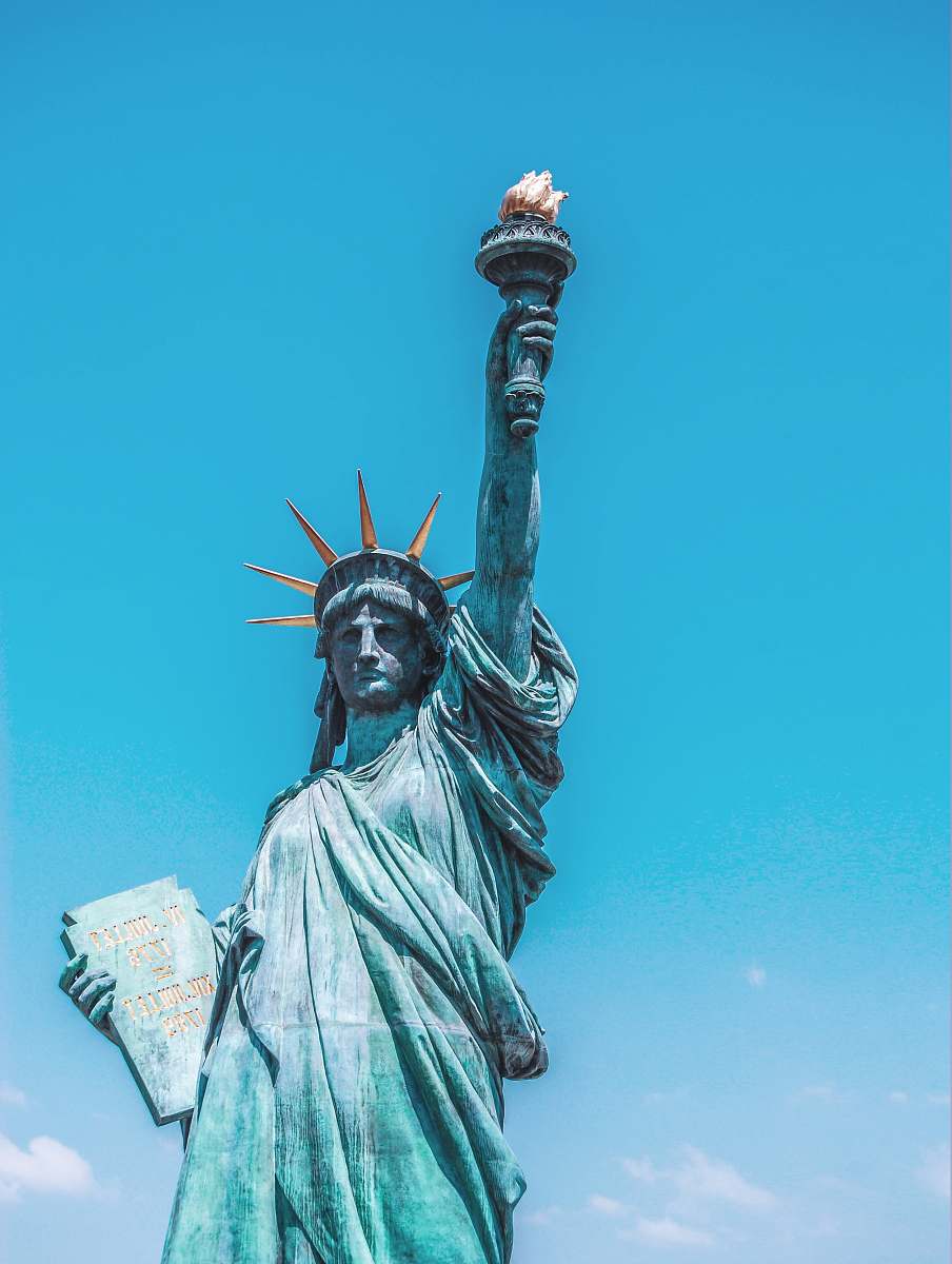 statue Statue of Liberty, New York copper