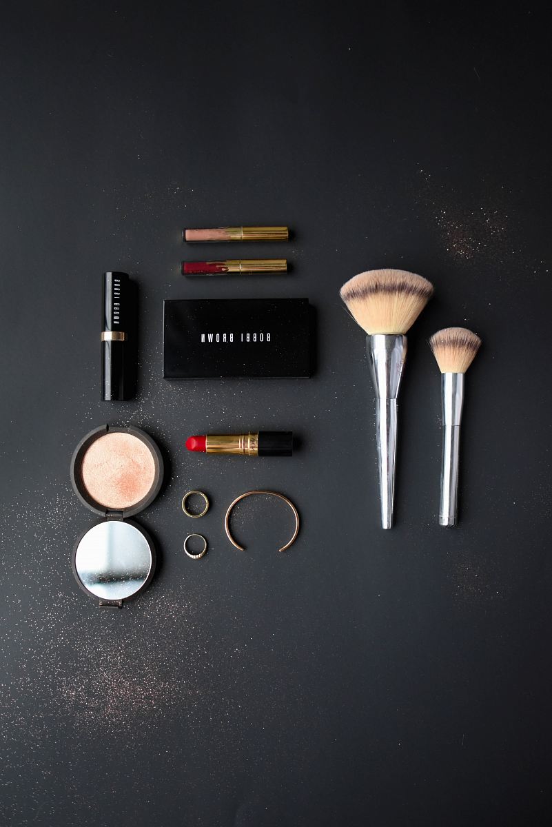 assorted makeup collection