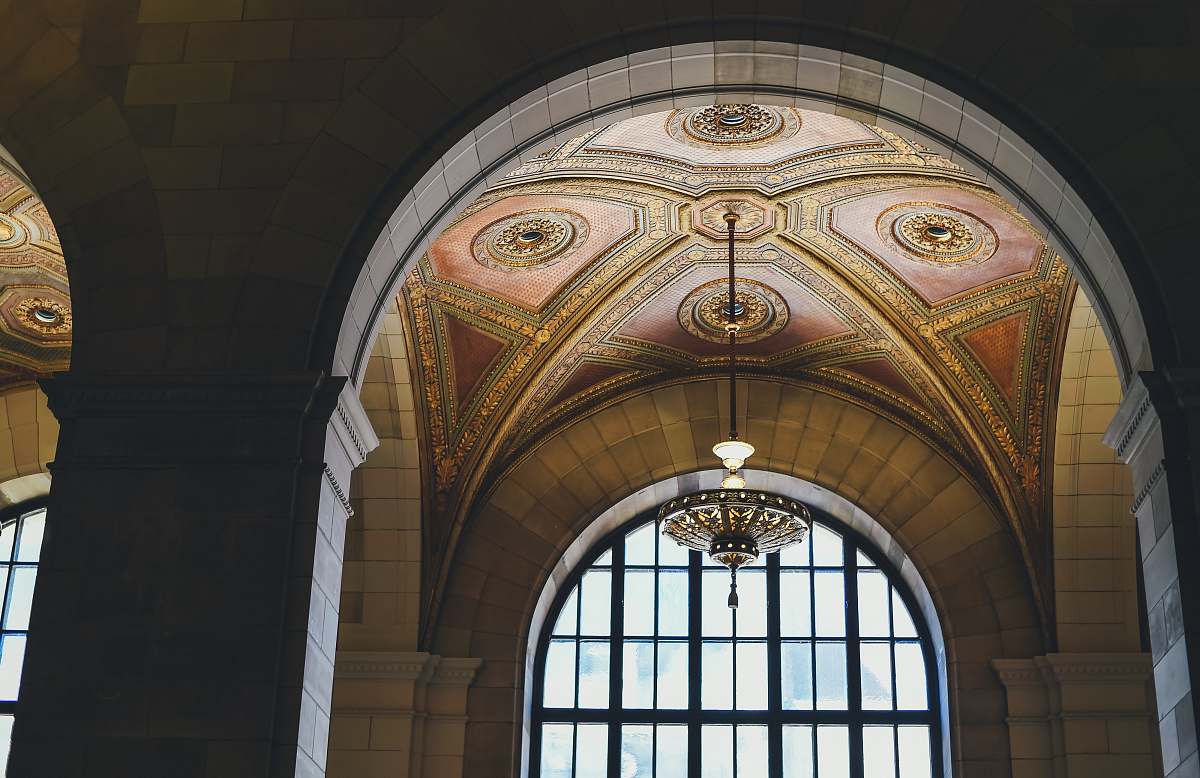 arch building interior canada