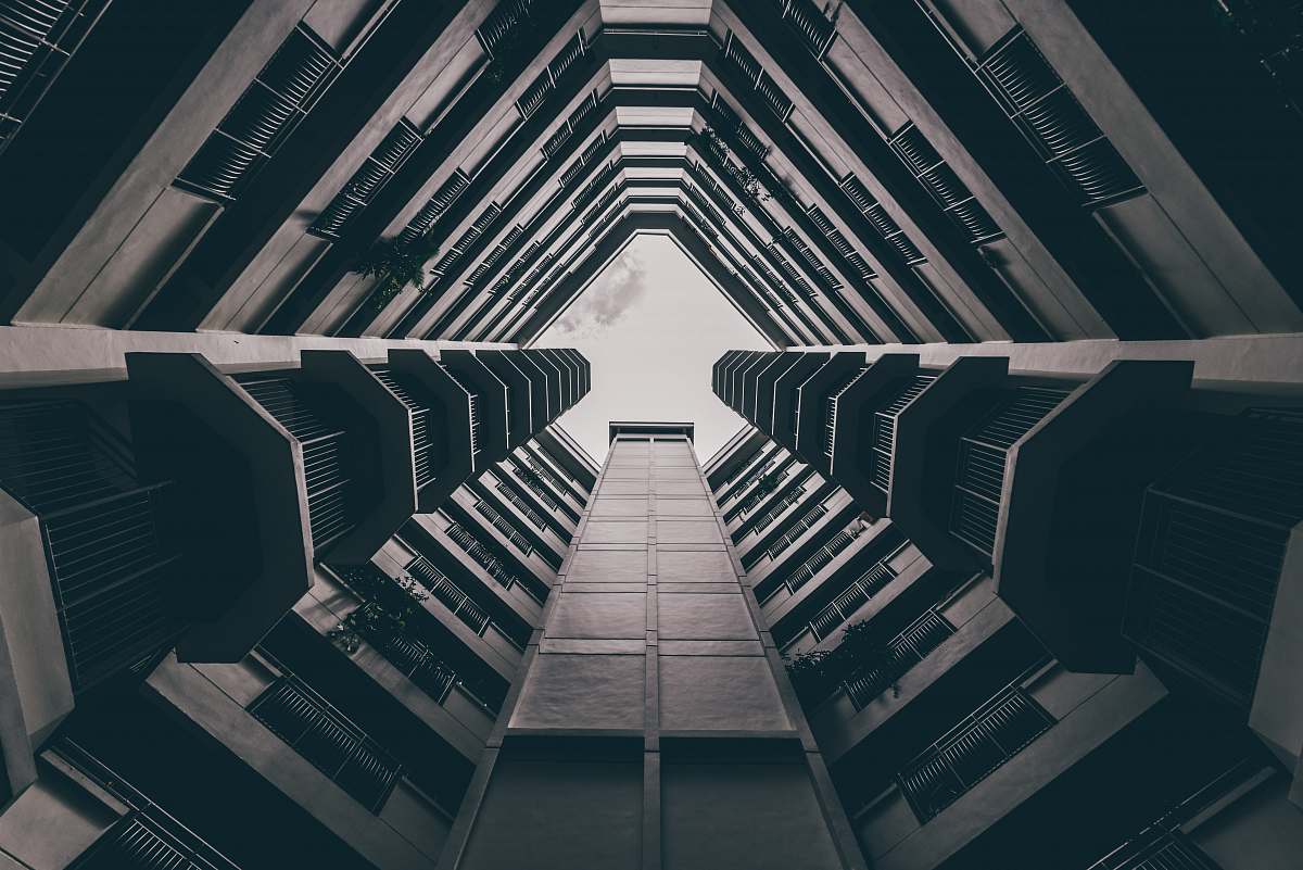 building earthworm photography of building singapore