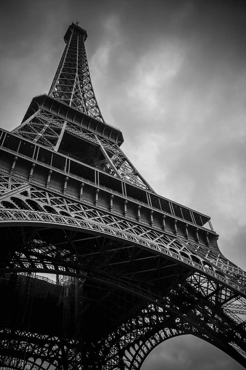 tower Eiffel Tower, Paris, France grayscale photography black-and-white