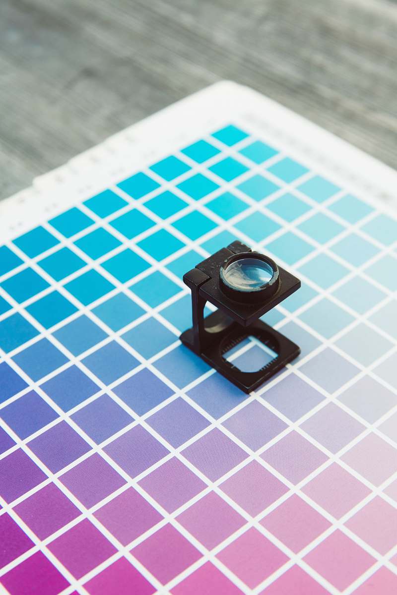 blue close-up photo of black camera lens print