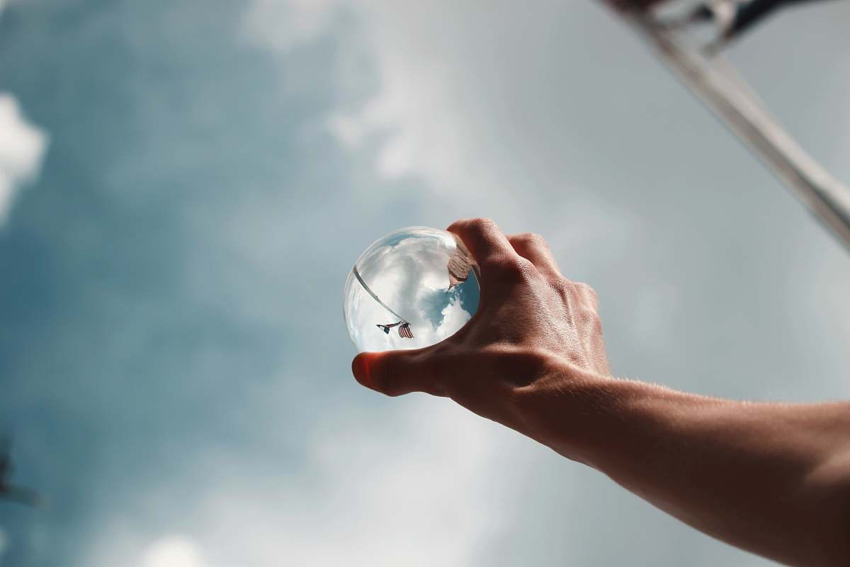 person person holding ball design