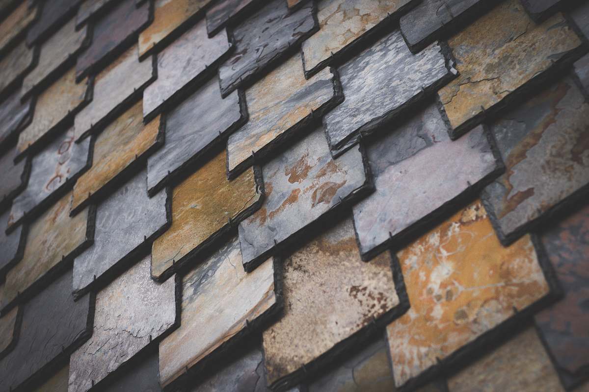 texture brown and gray bricks background