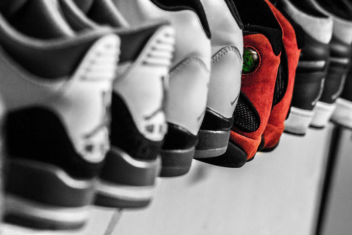 shoe sneakers lot shoes