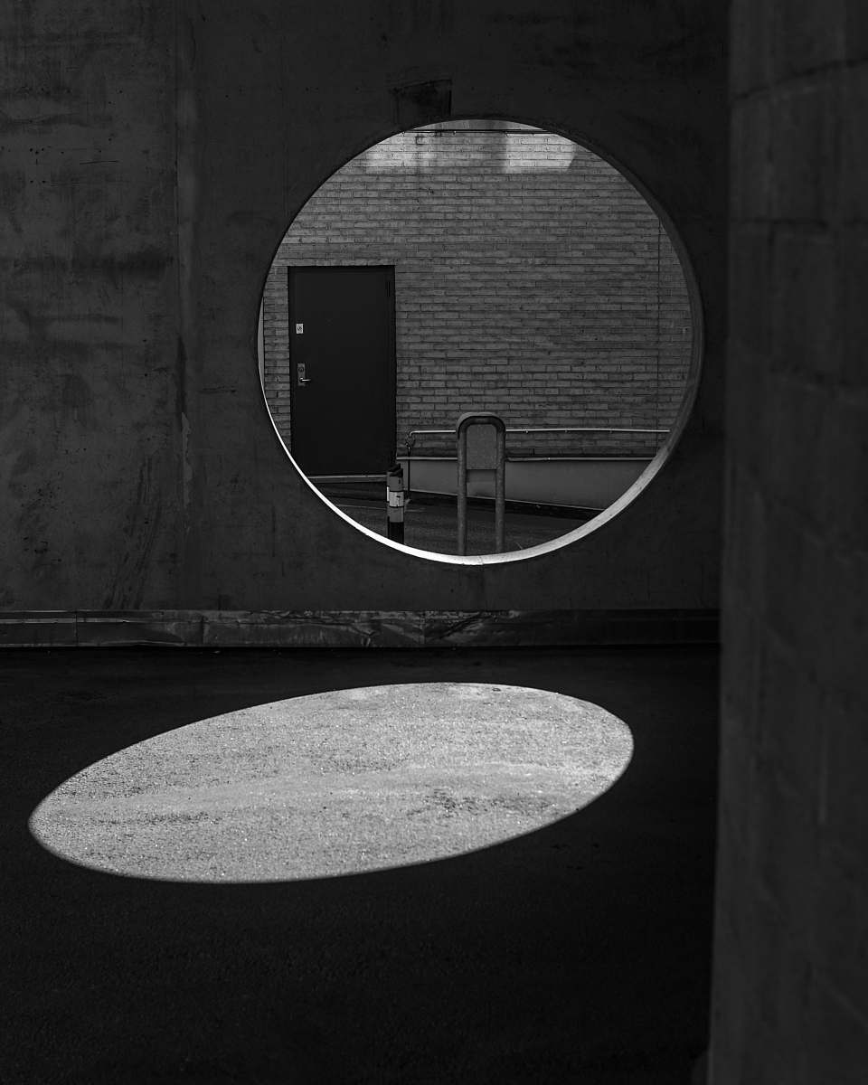 grey grayscale photography of concrete building architecture