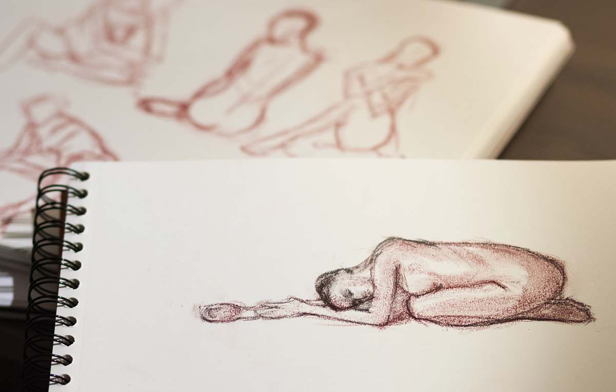 drawing nude woman sketch drawing sketch