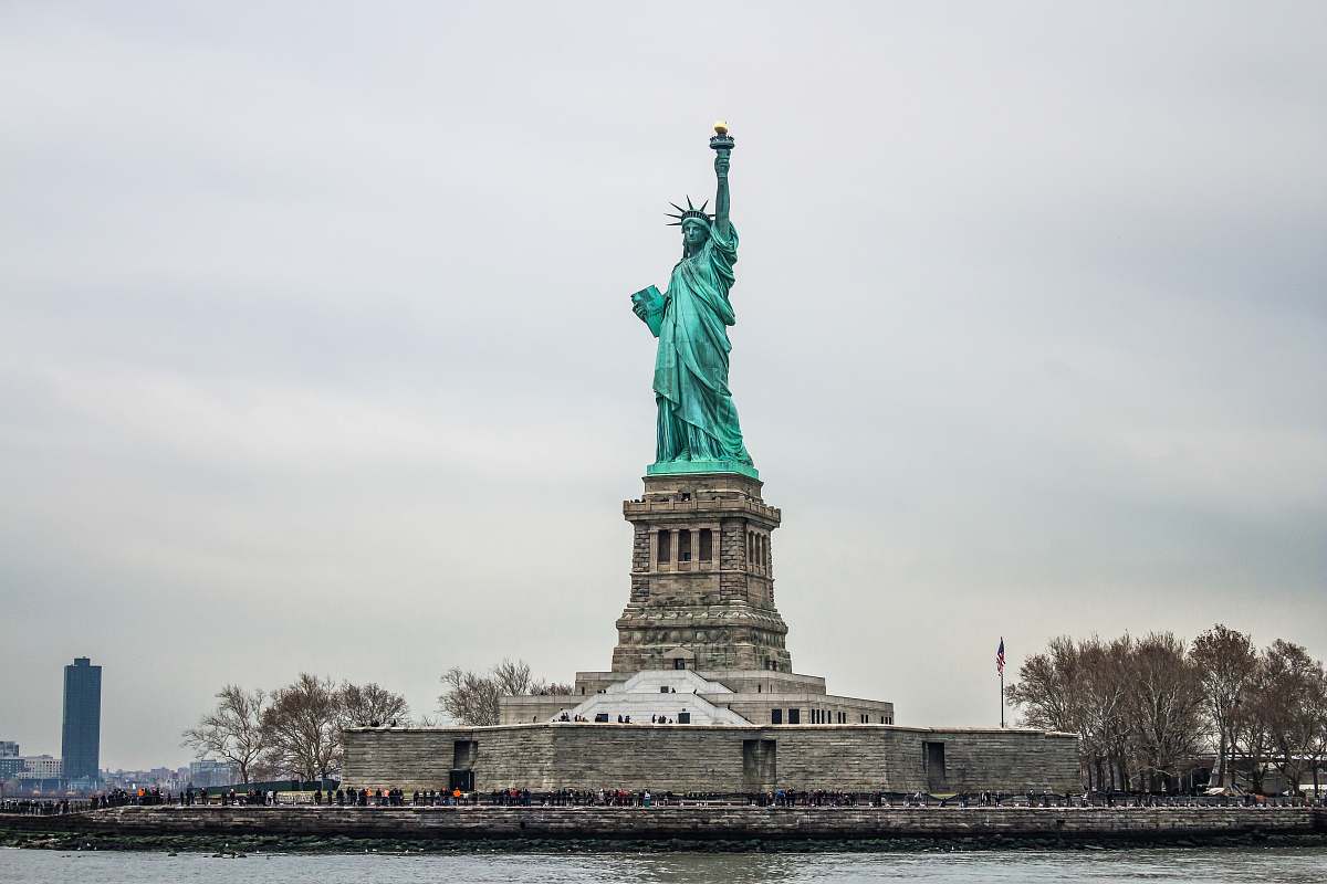 statue Statue of Liberty, USA sculpture
