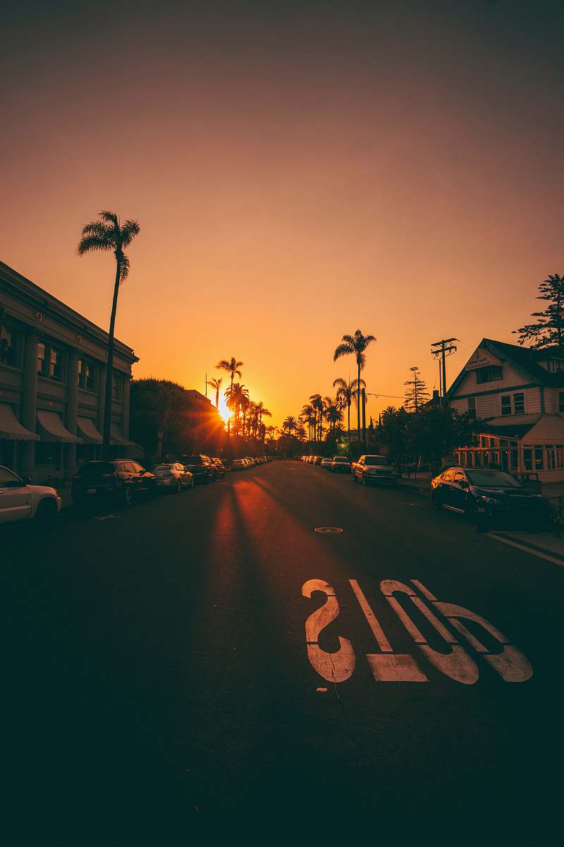 sunset sunset over the horizon san diego