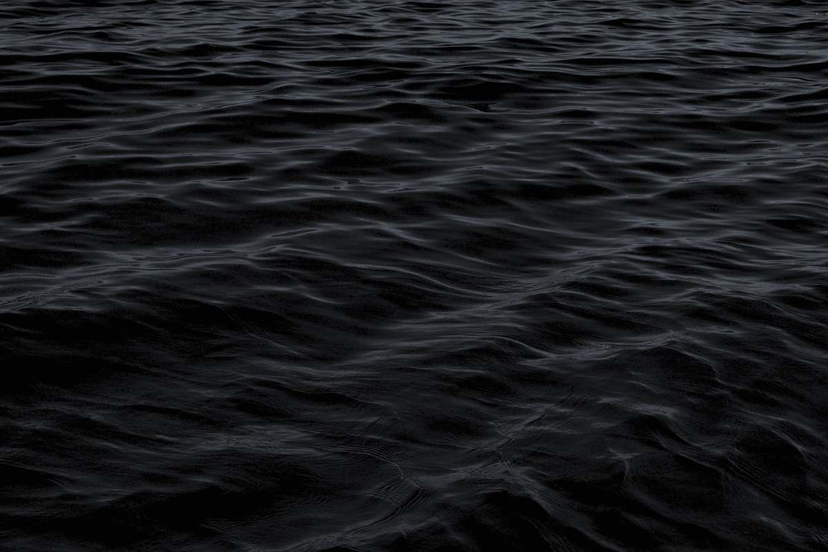 black body of water photo water