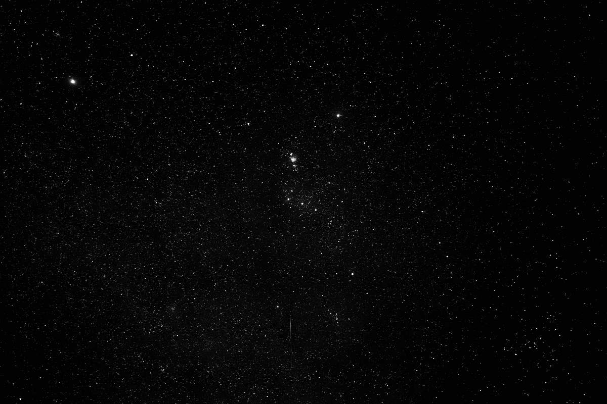 black cosmic view universe