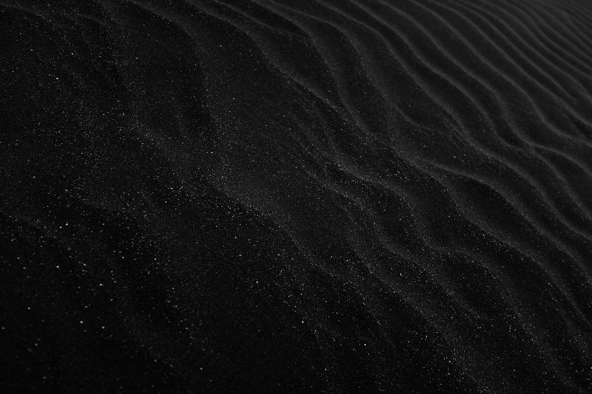 black grey sand wave texture