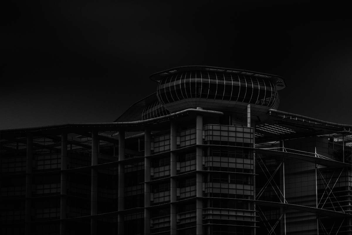 building low angle photography of concrete building office building