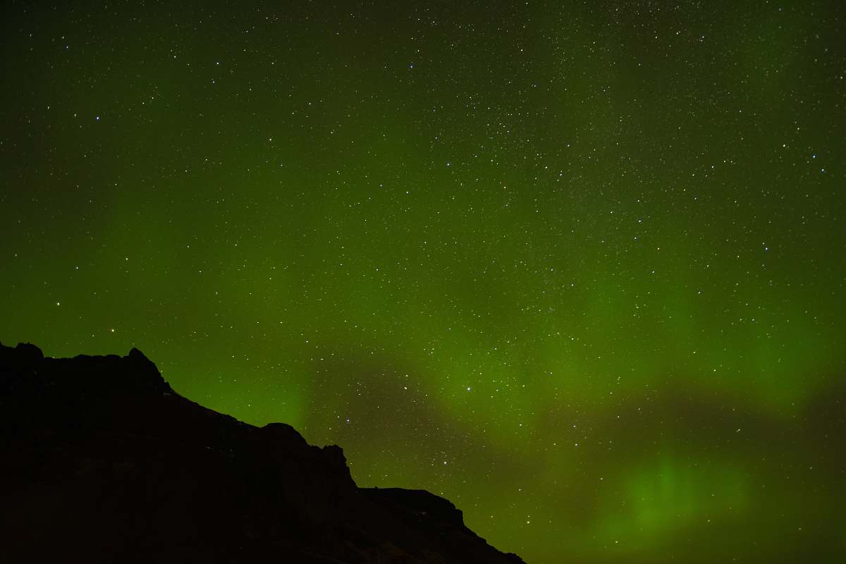 nature aurora lights outdoors