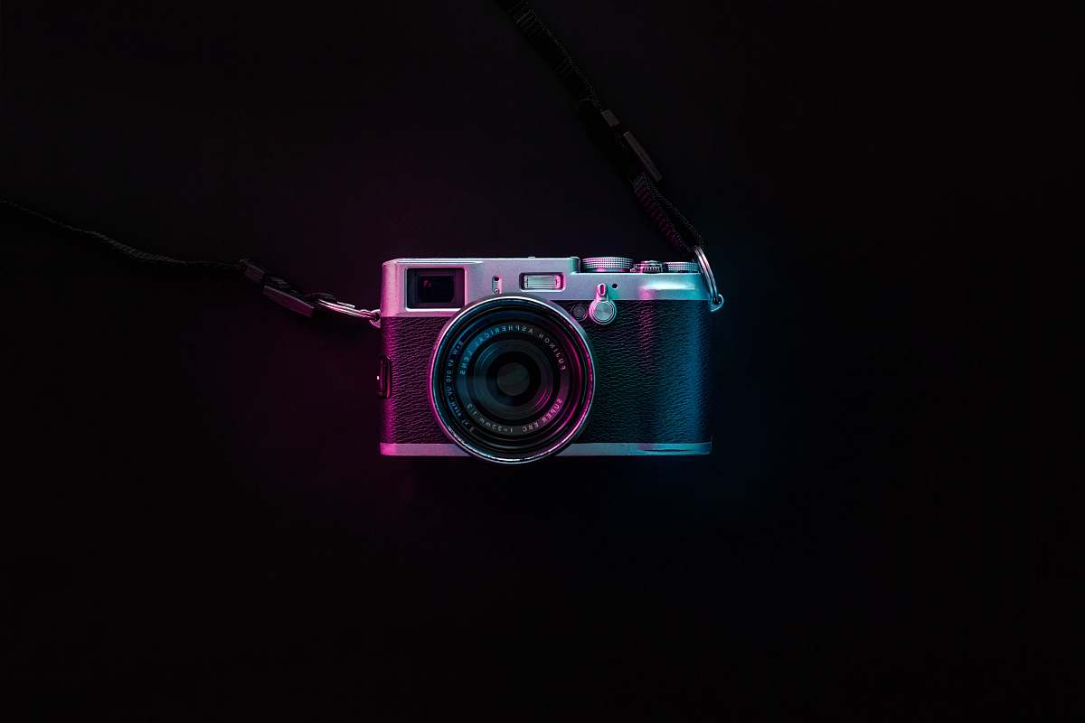 camera black and silver SLR camera computer backgrounds
