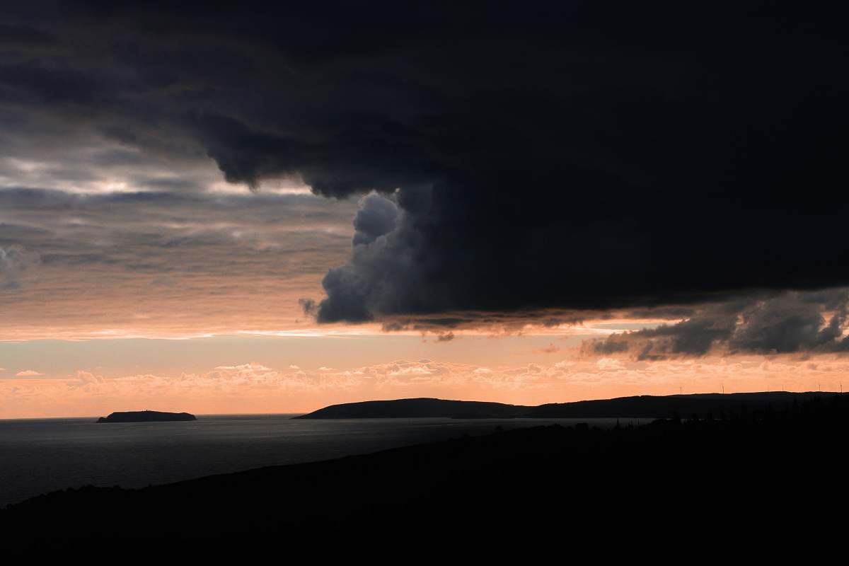 spain cumulu nimbus clouds over islands cloud