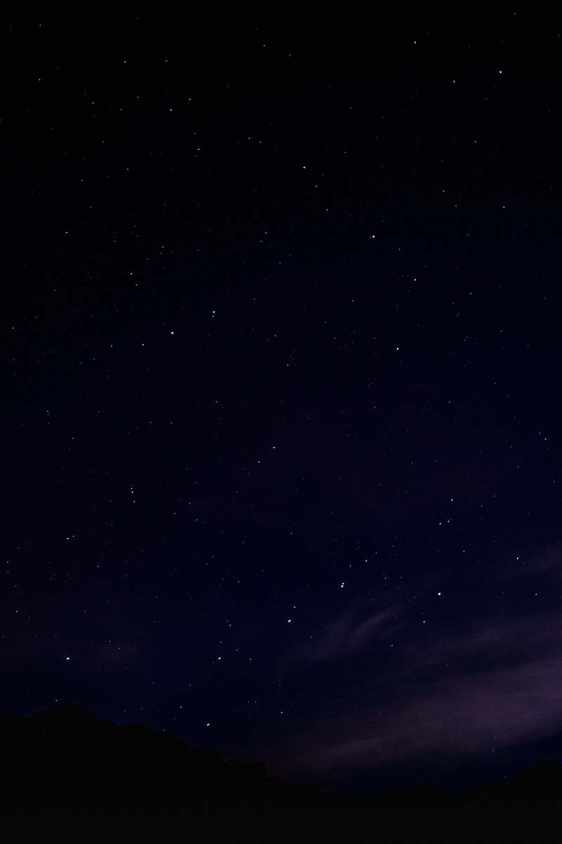 nature stars at night outdoors