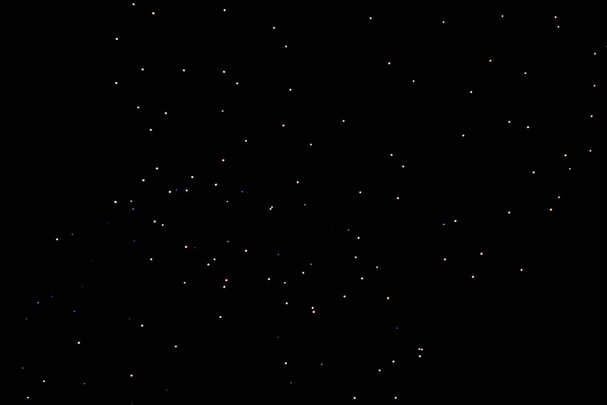 black-and-white stars on sky universe