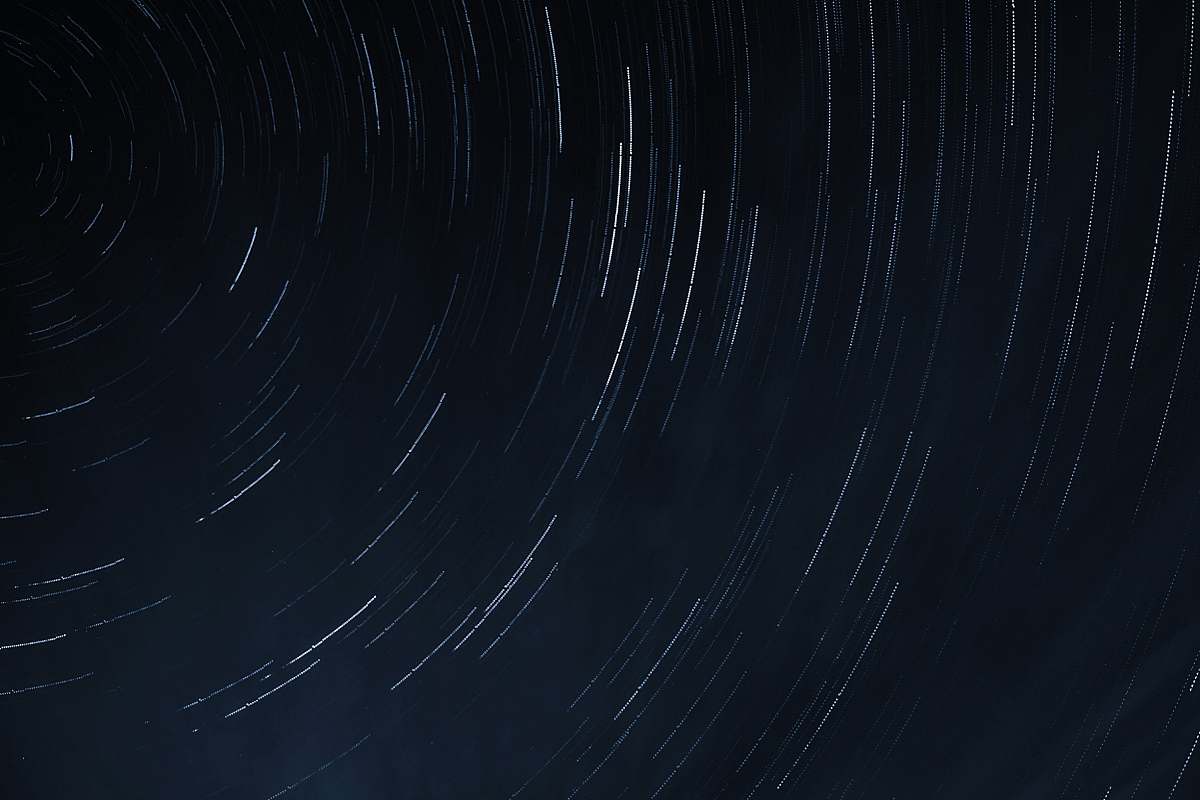 space timelapse photography of stars caneggio